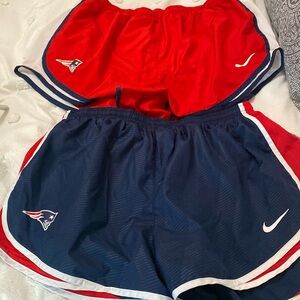 2 pair Nike tempo shorts